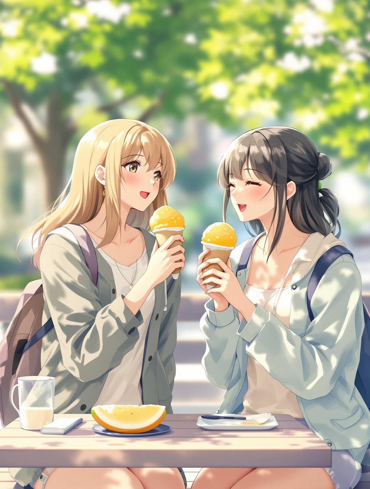 蜜瓜味的夏天